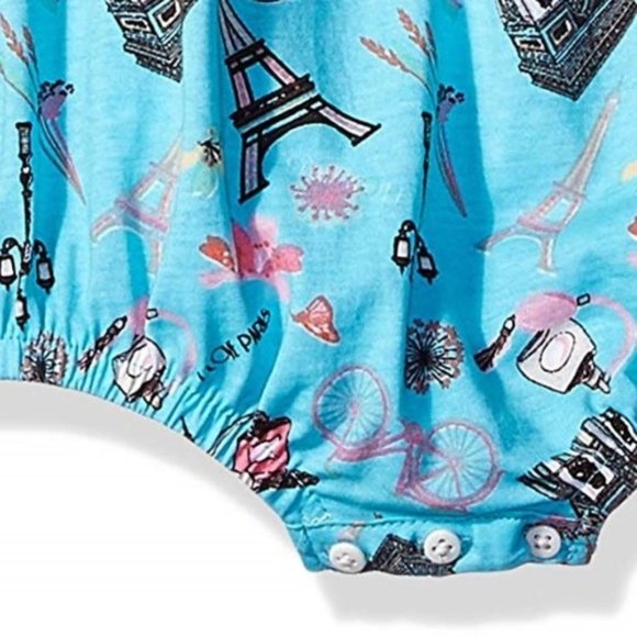 Jelly The Pug Girls Sun Suit Bubble Romper Summer Outfit Size 24M - Picture 6 of 6